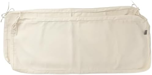 Water Resistant Outdoor Cushion Covers with Ties 2 Pack