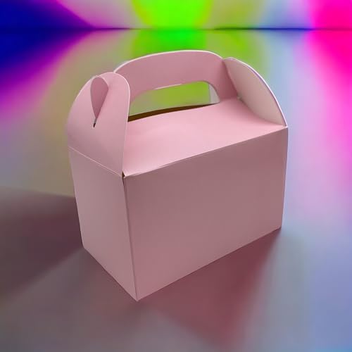 Oojami 24 Pack Light Pink Gable Treat Boxes