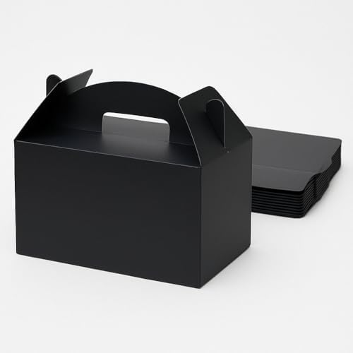 Xiepipipaper 24Pack Gable Gift Boxes with Handles