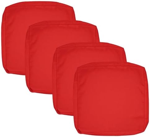 FLYMEI 4Pack 24x24x4 Outdoor Cushion Covers