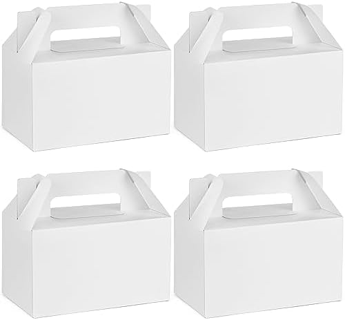 LotFancy 24 Pack White Party Favor Treat Boxes