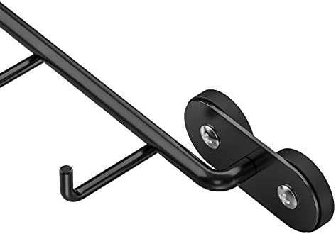 Skyflame Magnetic BBQ Tool Rack - 4 Hooks 12 Inch Universal Organizer
