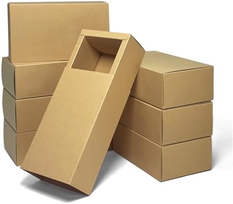30 Pieces Kraft Paper Gift Boxes for Events and Packaging