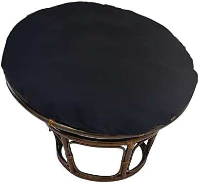 Waterproof Papasan Chair Cushion Cover Zippered Removable Design for 47-51 Inch