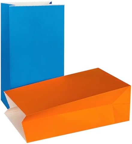 KEYYOOMY 100 Ct Small Kraft Gift Bags