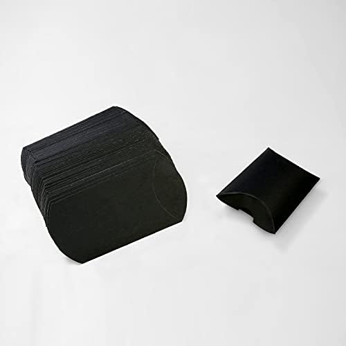 Meetppy Mini Black Kraft Paper Candy Boxes 50pcs Wedding Favor Box