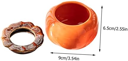 KESYOO 2 Pcs Persimmon Shape Hydroponic Flower Pots