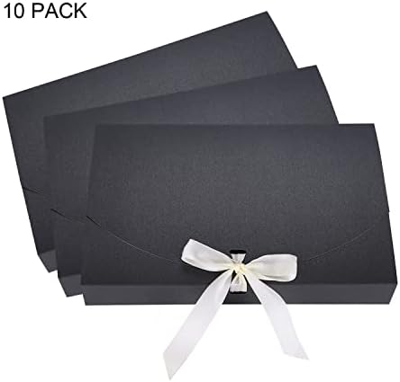 10PCS Decorative Gift Bags with Bow Ribbons