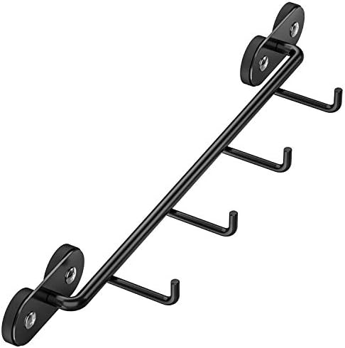 Skyflame Magnetic BBQ Tool Rack - 4 Hooks 12 Inch Universal Organizer