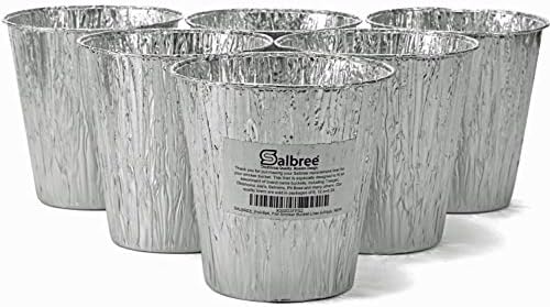 Salbree Smoker Bucket Drip Foil Liner Tray for Grease Catching