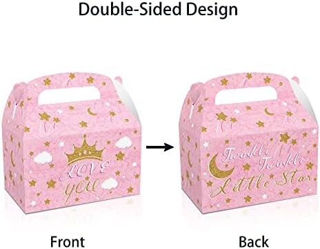 12PCS Moon and Star Baby Shower Favor Boxes