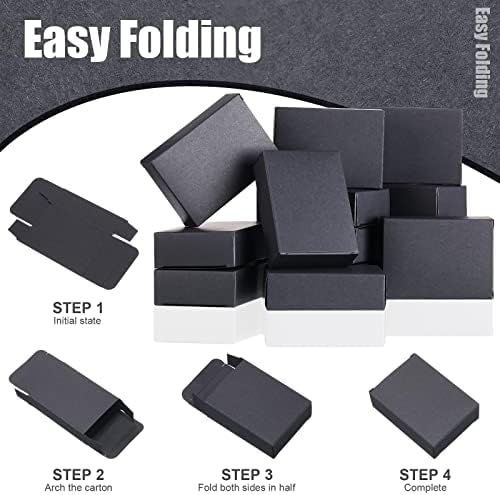 50 Pcs Kraft Soap Boxes for Party Favors and Gifts