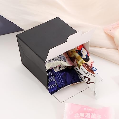 100pcs Gift Boxes with Gold Ribbon and Pearls