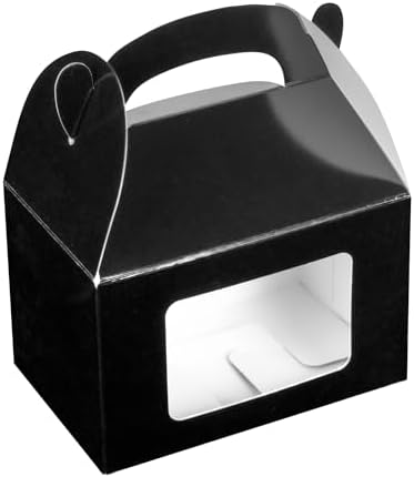 Restaurantware Bio Tek 4x25x25 Inch Gable Boxes 25 Pack