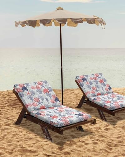 Red Navy Sea Turtle Waterproof Cushion Covers 4 Pack
