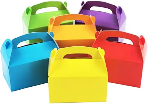 The Dreidel Company Gable Treat Boxes Pack of 25 Assorted