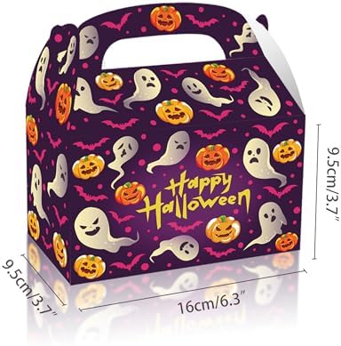 Partystadl 24Pcs Halloween Themed Treat Boxes