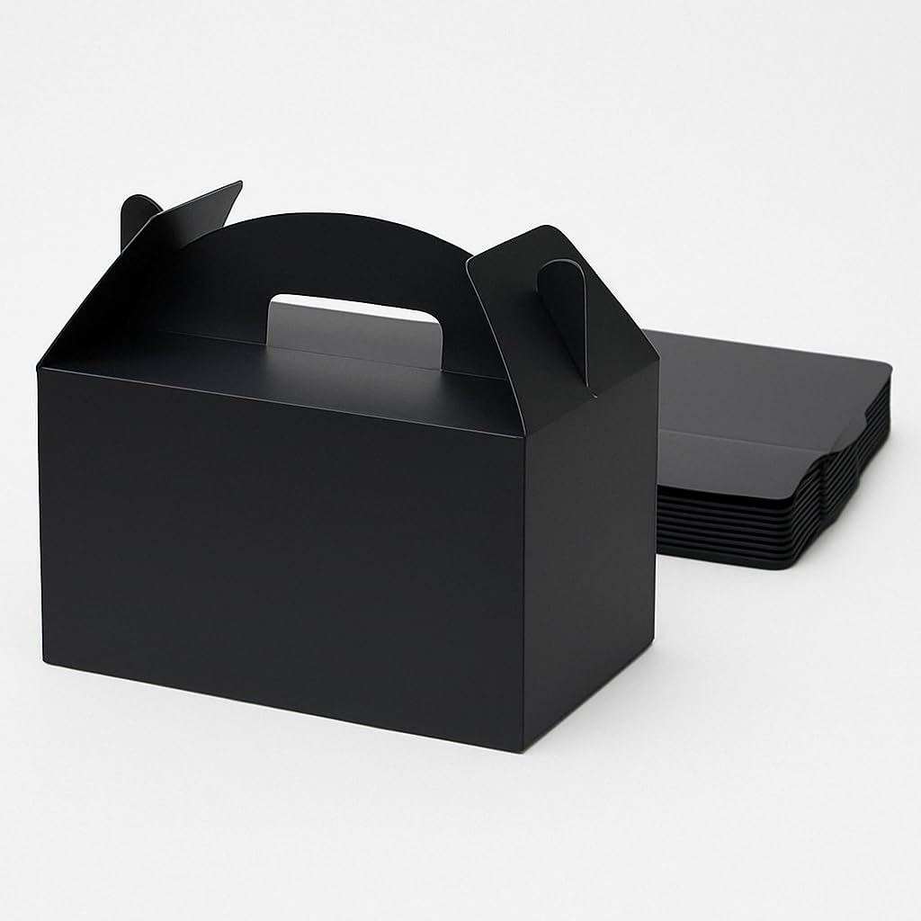 Xiepipipaper 24Pack Gable Gift Boxes with Handles
