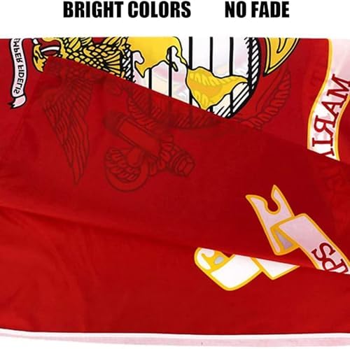US Marine Corps Flag 3x5 Double Sided Heavy Duty