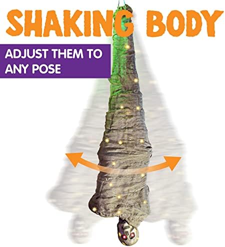 JOYIN 65 Inch Halloween Hanging Dead Body Prop