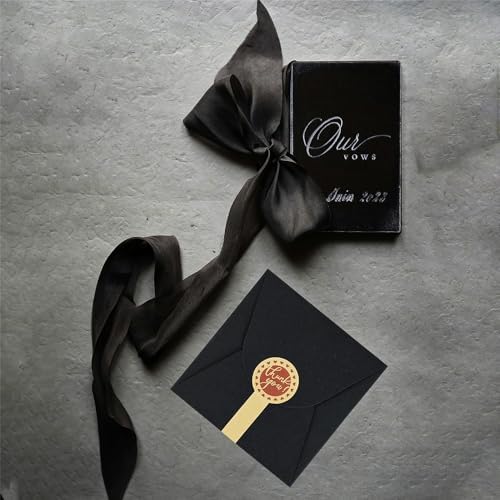 WEWILUCK Small Black Gift Boxes 10PCS