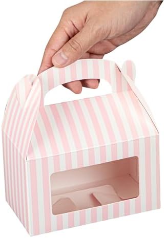 Bio Tek 6x35x35 Inch Gable Gift Boxes With Handle