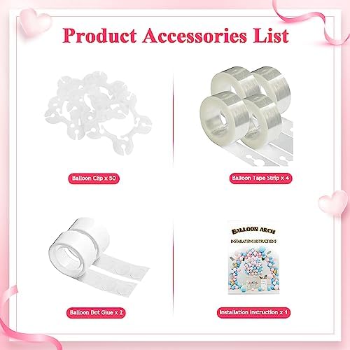 Wokceer 92FT Gold Metal Round Balloon Arch Stand