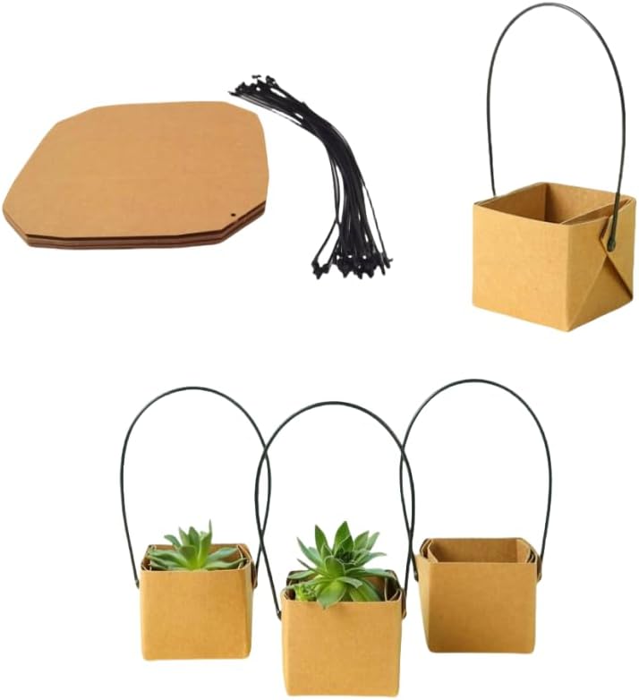 Urier 40 Piece Succulent Wraps Gift Boxes