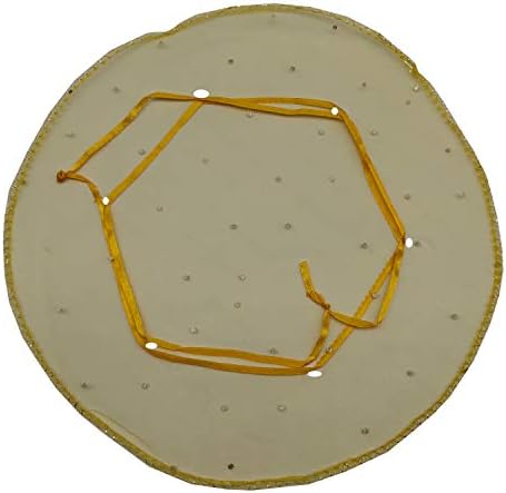 100pcs Gold Sheer Organza Favor Bags