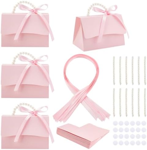 BENECREAT 12 Piece Wedding Favor Box DIY Kit