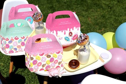 Roaring Good Time 12 Pack Donut Party Bags
