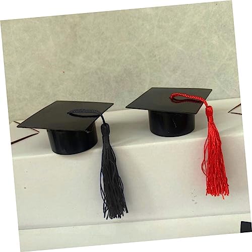 KOMBIUDA 12pcs Graduation Cap Candy Boxes with Tassels