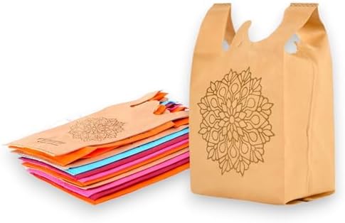 LOVENSPIRE Mandala Print Eco-Friendly Reusable Gift Bags