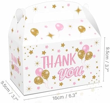 12PCS Moon and Star Baby Shower Favor Boxes
