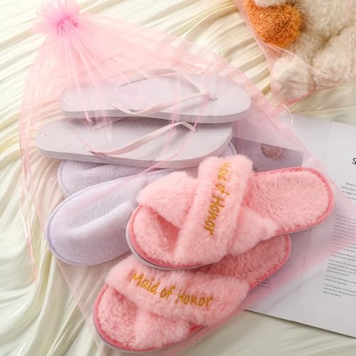 Sweetude 30 Pcs Extra Large Pink Drawstring Organza Bags
