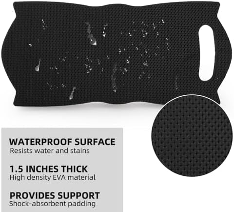 Covzoe 4 Pack Thick Kneeling Pad for Yoga and Gardening