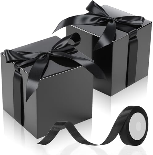 48 Pcs 2x2x2 Inch Wedding Gift Boxes with Ribbon