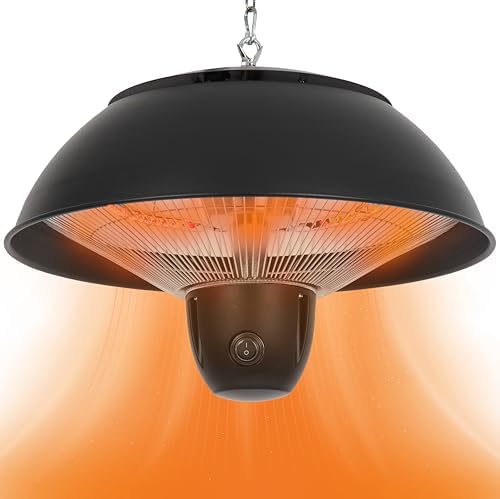 Infrared Hanging Electric Heater with Remote Control