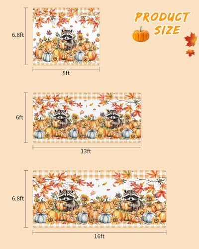 Fall Garage Door Banner 7x8 ft Autumn Decor 1