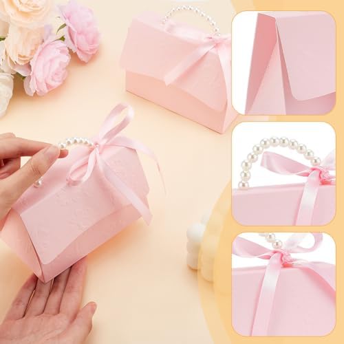 BENECREAT 12 Piece Wedding Favor Box DIY Kit