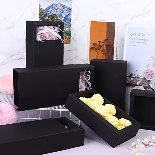 26PCS Rectangle Drawer Kraft Boxes for Party Favor Treats