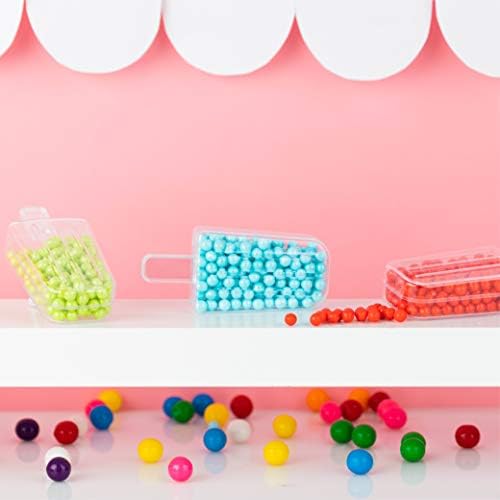 Hammont Ices Shaped Acrylic Candy Boxes 12 Pack