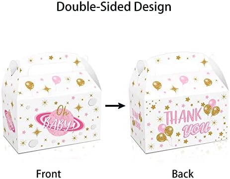 12PCS Moon and Star Baby Shower Favor Boxes