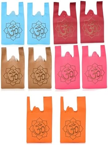 LOVENSPIRE Reusable Gift Bags with Om Print