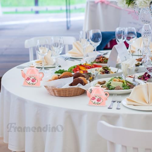 Framendino 50 Pack Mini Teapot Candy Boxes