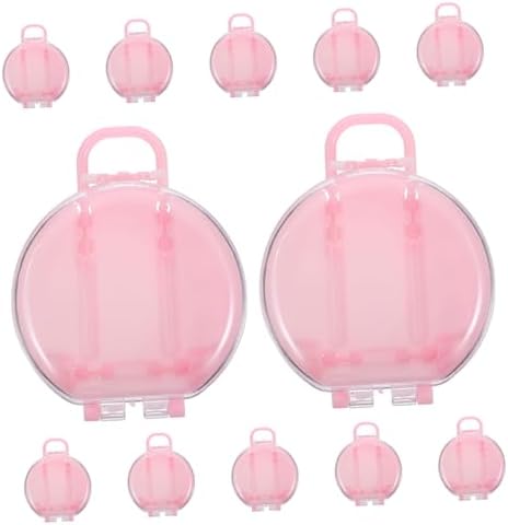 Unomor 12pcs Mini Round Candy Boxes for Weddings Parties and Birthdays