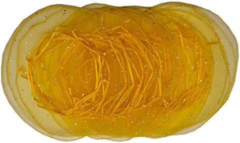 100pcs Gold Sheer Organza Favor Bags