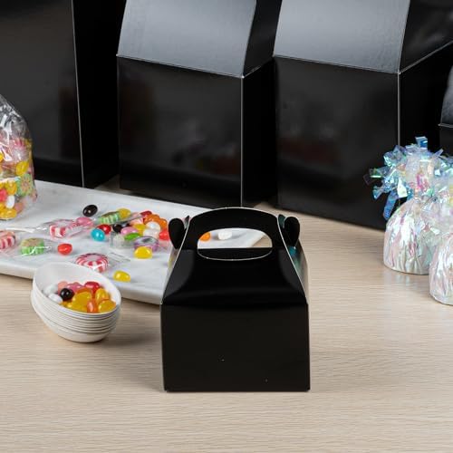 Restaurantware Bio Tek 4x25x25 Inch Gable Boxes - 25 Pack