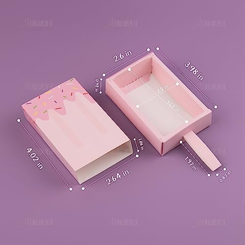 AUEAR 12 Pack Popsicle Shape Candy Gift Box