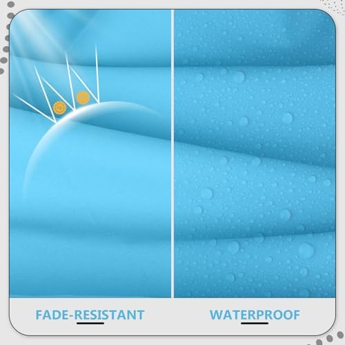 14 Piece Waterproof Patio Cushion Covers for 6-Seat Wicker Sectional Couch